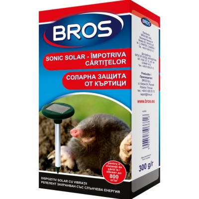 Aparat Solar Sonic impotriva cartitelor, Bros 