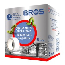 Capcana adeziva pentru copaci, Bros, 5m