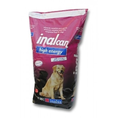 Hrana uscata pentru caini, INALCAN HIGH ENERGY, 20kg Hrana uscata pentru caini, INALCAN HIGH ENERGY, 20kg