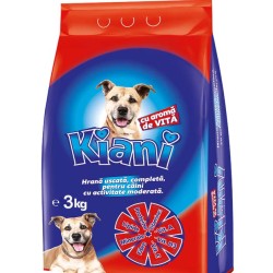 Hrana uscata pentru caini, Kiani-vita, 3 kg 