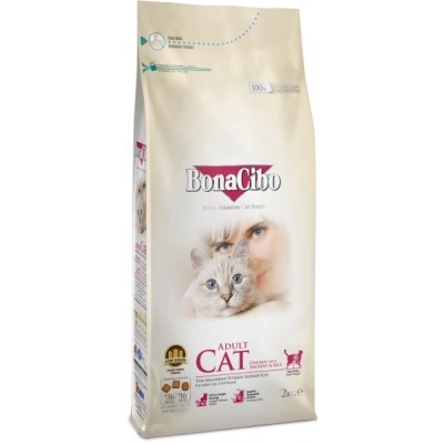 BonaCibo Adult Chicken&Rice with Anchovy 15kg 
