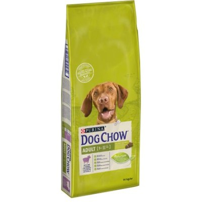 Hrana uscata pentru caini, Dog Chow Adult Miel Şi Orez 14 Kg