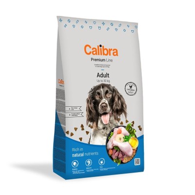 Hrana uscata pentru caini Calibra Premium Line Adult Mica si Medie 12kg