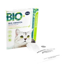  ZGARDA ANITIPARAZITARA PENTRU PISICA PESS BIO CU ULEIURI DE GERANIUM