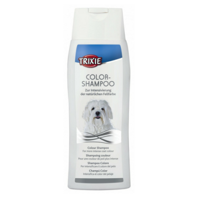 Sampon pentru Caini cu Blana Alba sau Deschisa la Culoare, Trixie, 250ml Sampon pentru Caini cu Blana Alba sau Deschisa la Culoare, Trixie, 250ml