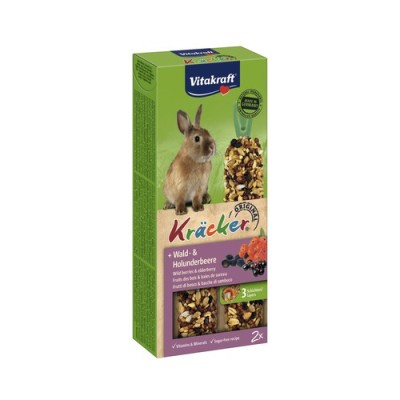 Batoane pentru iepuri, fructe de padure, Vitakraft, 112g